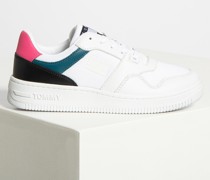 Sneaker weiß/blau/pink