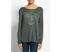 Langarm Longsleeve grün