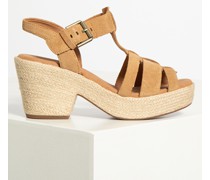 Sandalen hellbraun