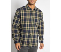 Hemd Regular Fit navy/grün kariert