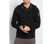 Sweatjacke schwarz