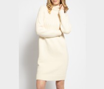 Strickkleid beige