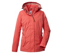 Funktionsjacke dunkelkoralle