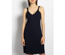 Jerseykleid navy