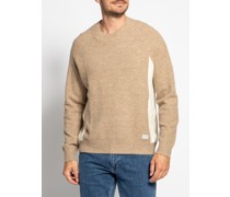 Pullover beige meliert