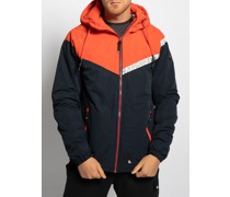 Jacke navy/orange