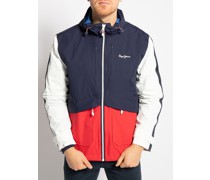 Jacke navy/weiß/rot