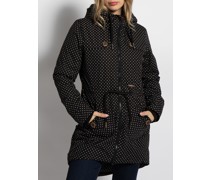 Jacke schwarz/weiß