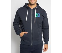 Sweatjacke navy