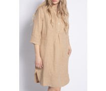 Leinenkleid beige