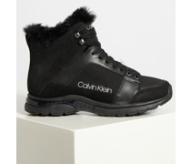 Schnürboots schwarz