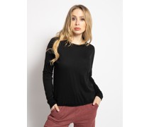 Langarm Longsleeve schwarz
