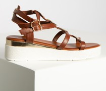 Sandalen cognac