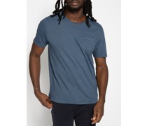 T-Shirt navy/hellgrau