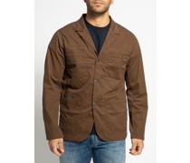 Jacke braun meliert