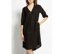 Leinenkleid schwarz