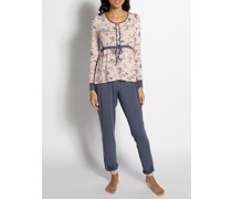 Pyjama rosa/navy