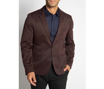 Sakko bordeaux/schwarz meliert