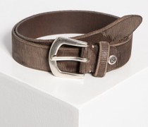 Ledergürtel taupe