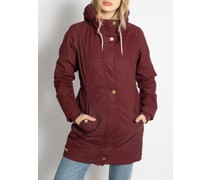 Parka bordeaux