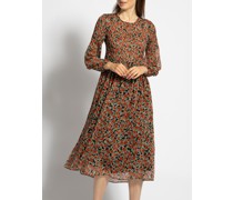 Kleid schwarz/rost