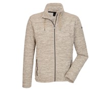 Fleecejacke beige