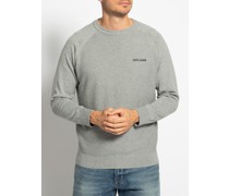 Pullover grau meliert