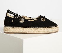 Espadrilles schwarz