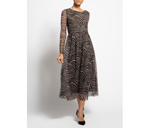 Business Kleid braun/schwarz