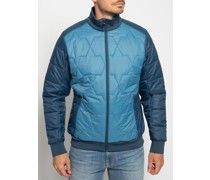 Steppjacke blau