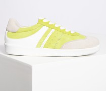 Sneaker lemon/sand/weiß