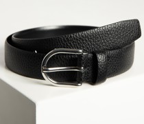 Ledergürtel schwarz