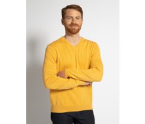 Pullover gelb meliert