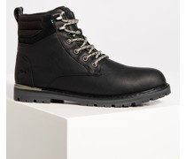 Schnürboots schwarz