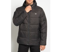 Steppjacke schwarz/grau