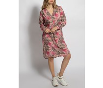 Kleid pink/schwarz