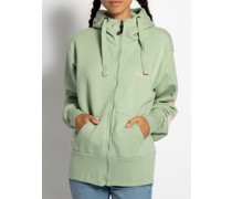 Sweatjacke grün