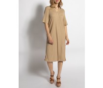 Strickkleid beige