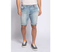 Jeans Jeansshorts hellblau