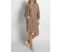 Kleid braun/beige
