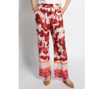 Hose rot/flieder/orange