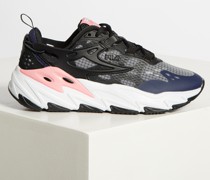Sneaker schwarz/blau/rosa