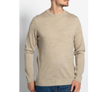 Pullover beige meliert