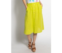 Leinenrock limone