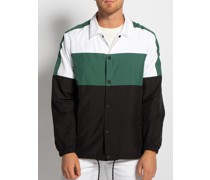 Blouson schwarz/grün/weiß
