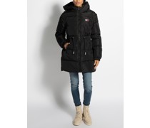 Daunenjacke/-weste schwarz