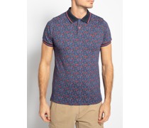 Kurzarm Poloshirt navy