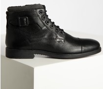 Schnürboots schwarz