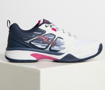 Tennisschuhe navy/weiß/pink