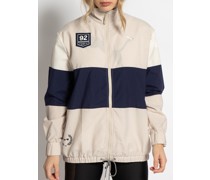 Jacke beige/navy